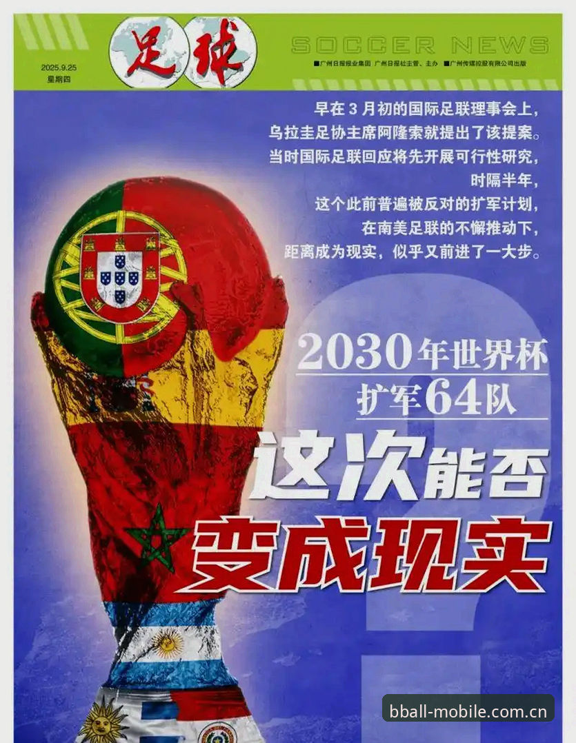 2030年世界杯扩军至66队方案详解
